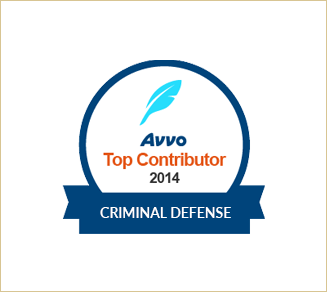 Avvo Top Contributor Criminal Defense 2014